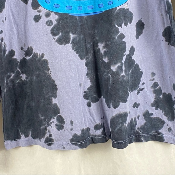 The Simpsons Treehouse of Horror Alien Tie-Dye Long Sleeve Shirt Size Medium - Picture 5 of 16